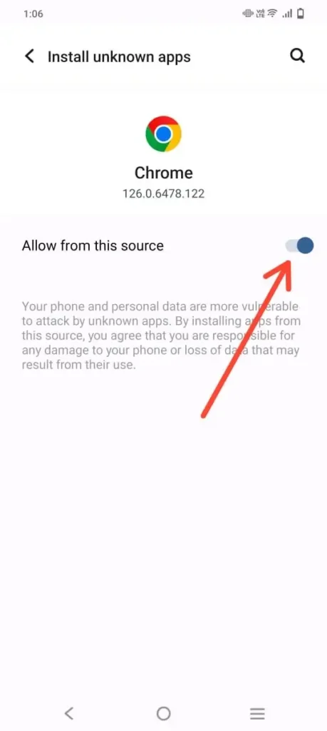 Allow the install unknown apps WinkGeeks