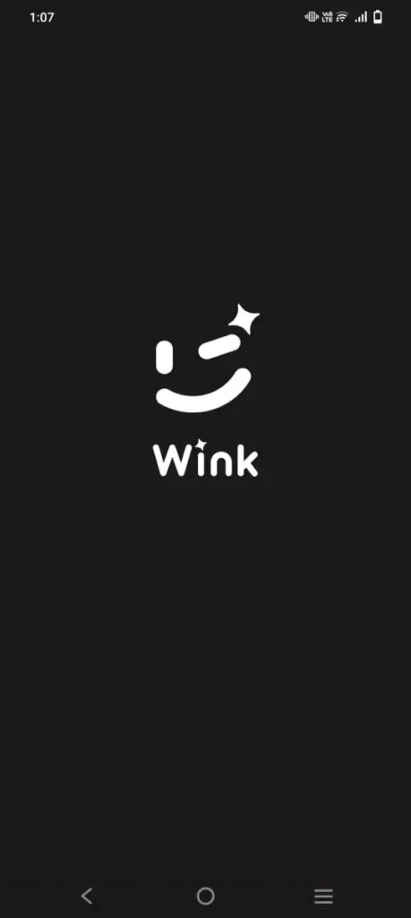 Wink Old Apk is installed successfully on your device WinkGeeks